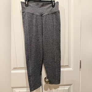 VS PINK Gray High-Waisted Leggings-XXL Short Length-NWT